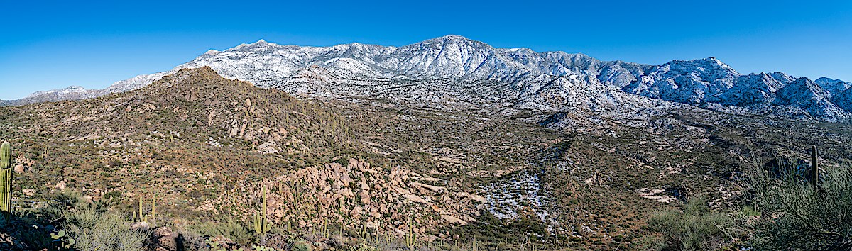 View from Romo Peak. February 2019.